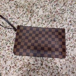 Louis Vuitton Neverfull pochette-Damier Ebene